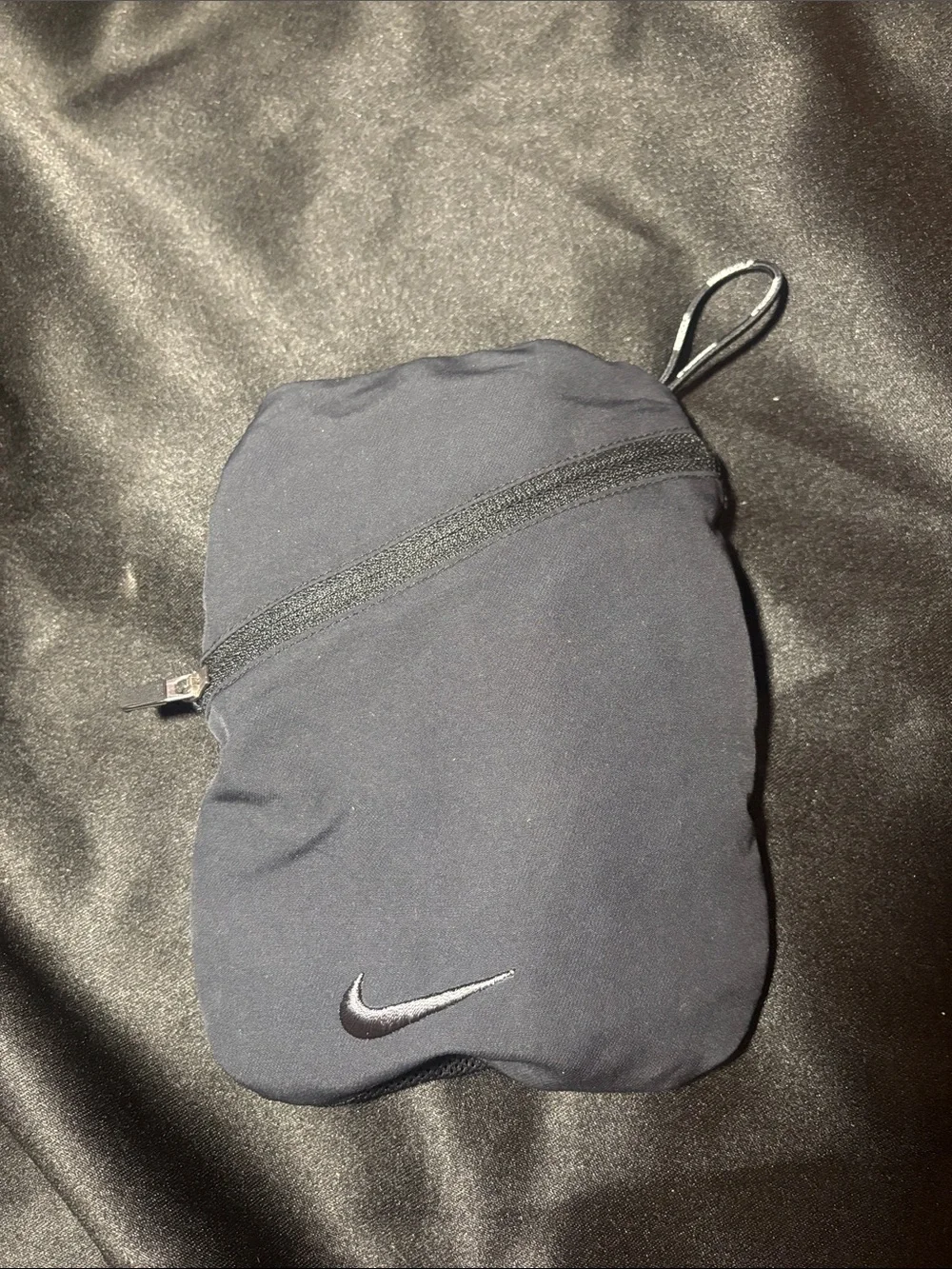 Nike Black Solar Sleeve with White Swoosh